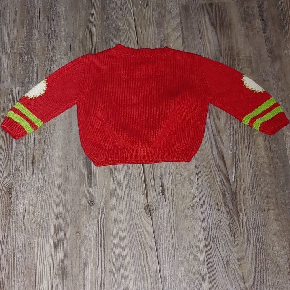 Mud Pie Santa Baby Sweater Sz 0-6 months NWOT - Picture 3 of 5